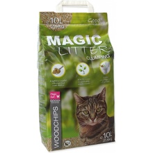 Magic Cat Magic Litter Magic Cat Litter Woodchips 10 l 2,5 kg