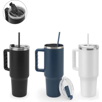 Joyner termohrnek z nerezové oceli matným povrchem 1300 ml Námořnická modrá