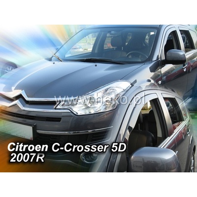 Deflektory Peugeot 4007, 2007-2013