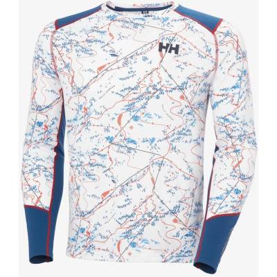 Helly Hansen LIFA Active Crew white slope map aop