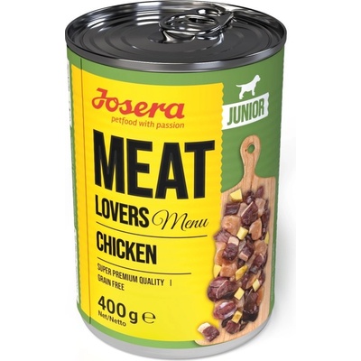 Josera Dog Meat Lovers Junior Menu Chicken 400 g