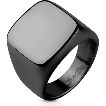 Steel Edge pánsky oceľový pečatný prsteň 6576K