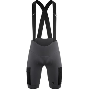 ASSOS Мъжки клин за колоездене ASSOS Tactica Bib Shorts T5 Cycling bottoms - Robust Grey - размер 3XL (055-3187-0217)