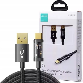 Joyroom S-UC027A12 USB - USB typ C na nabíjanie / prenos dát 3A, 1,2m, černý