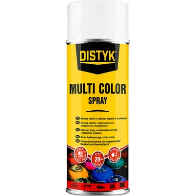 DISTYK Multi color spray 400 ml RAL9010 bílá TP09010D
