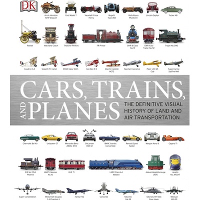 Cars, Trains and Planes - DK - Hardcover