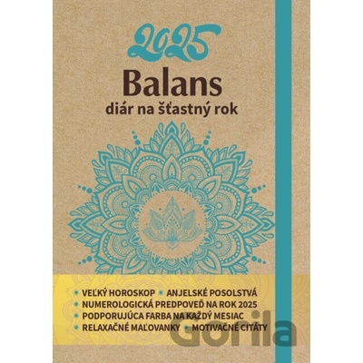 Balans diár na šťastný rok 2025