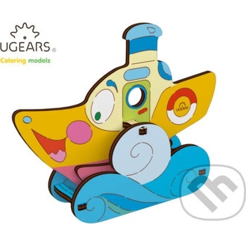 Ugears 20003 Parník postav a vymaľuj