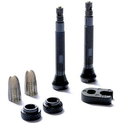 Bezdušové ventilky Schwalbe 40 mm - černé uni