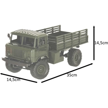 RC vojenské auto Off-Road 4WD RTR 1:16