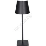 Solight WO69-B - LED димируема презареждаема сензорна настолна лампа LUCCA LED/3, 7V 2000 mAh черна (SL1688)