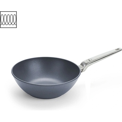 Woll Wok Pánev Diamond Lite PRO s nerezovou rukojetí 26 cm