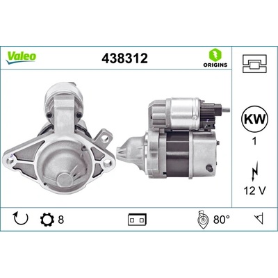 Štartér VALEO 438312