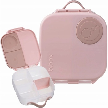 b.box Svačinový box střední blush crush
