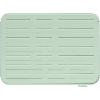 Brabantia Подложка за сушене на съдове Brabantia силиконова нефритено-зелена (203329)