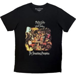 The Smashing Pumpkins Mellon Collie Animals (Back Print Carbon) Тениска с къс ръкав Black XL (SMPCBN21MB04)