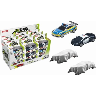 Carrera Полицейска количка Carrera Pull & Speed, 1: 43, асортимент (CR15817076)