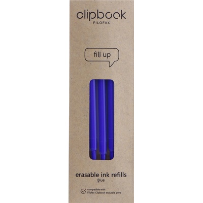 Filofax náplň do gumovacího pera Clipbook modrá 149012
