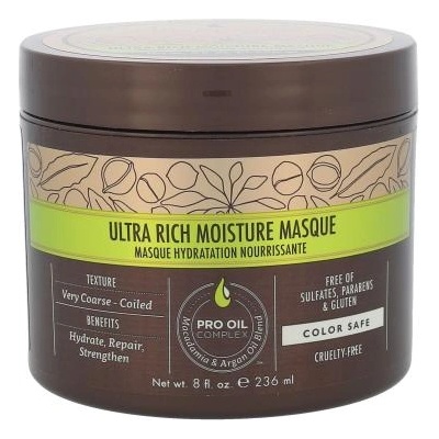 MACADAMIA PROFESSIONAL Ultra Rich Moisture хидратираща маска за коса 236 ml за жени