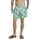 Urban Classics Бански гащета Urban classics Pattern swimming shorts - Blue (Blue Turquoise / Orange)