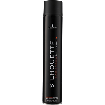 Silhouette Super Hold Hairspray – silně fixační lak na vlasy 750 ml