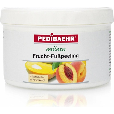 PEDIBAEHR Ovocný peeling na nohy broskev 450 ml