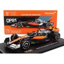 Bburago Mclaren F1 Mcl60 Team Mclaren N 81 oranžová 1:43