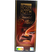 Moser Roth Chocolat Délice Praliné Edel Bitter 85% 150 g