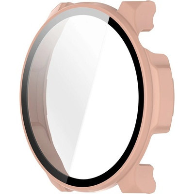 PROTEMIO 115327 PC FULL COVER Plastový kryt so sklom pre Xiaomi Amazfit Balance 2 ružový