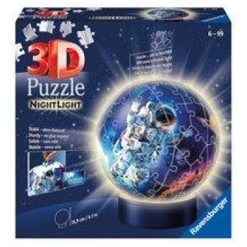 Ravensburger 3D puzzleball Svítící Astronaut 72 ks