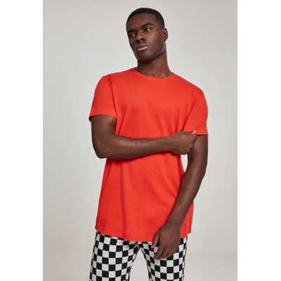 Urban Classics Мъжка тениска в оранжево Urban Classics Shaped LongUB-TB638-01685 - Оранжев, размер XS