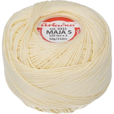 Ariadna Háčkovacia priadza Maja 5 50 g - 0331