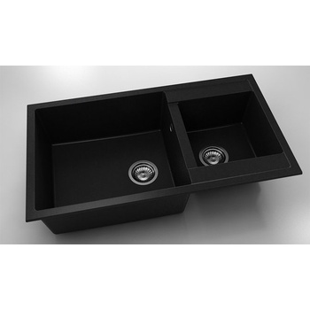 Image 1 of FAT Мивка Vanguard 234, Fat Granite, 1008 Черен металик, с включен сифон