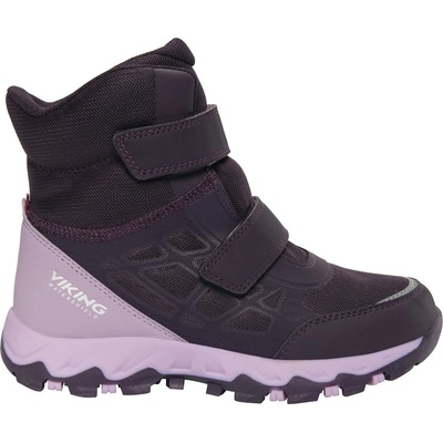 Viking Детски зимни ботуши Viking Kid's Track Warm Waterproof 2V Winter boots - Aubergine - размер 31 (EU) (702-4635-0112)