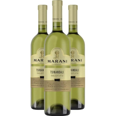 Marani TSINANDALI biele suché víno 13% 3 x 0,75 l (holá lahev)