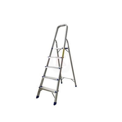 ТУНДЖА Стълба алуминиева домакинска двураменна 4+1 стъпала 1.49м ТУНДЖА (9700642)