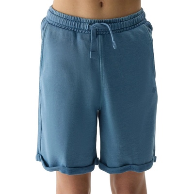 4F junior shorts CAS-4FJWSS24TSHOM279-32S-denim modrá