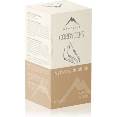 Hrotlife Cordyceps BIO kapsle ze vzácné houby 60 kapslí