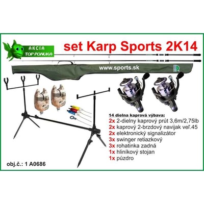 SPORTS 234K14 Kaprový set 3,6 m 2,75 lb 14 dílů