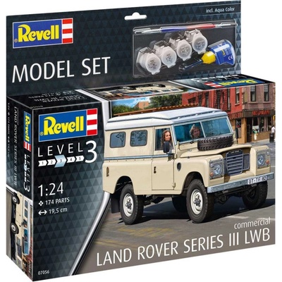 Revell Land Rover Series III LWB 109 Commercial Model Set 1:24