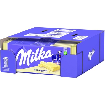 Milka bílá 90 g