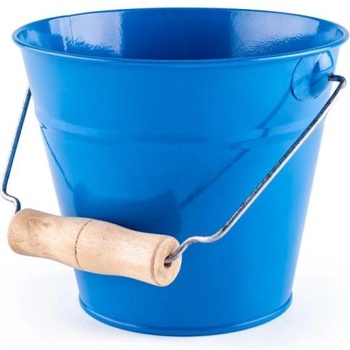 Woody Градинска кофа - синя, метална