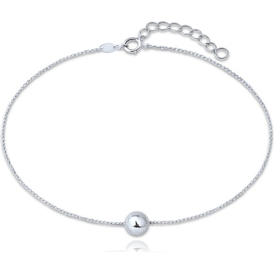 Minet náramek z bílého zlata s kuličkou Au 585/1000