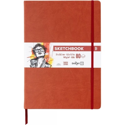 Darwi Dfy Скицник 80 A4 140 g Terracotta (DF80021290007C)