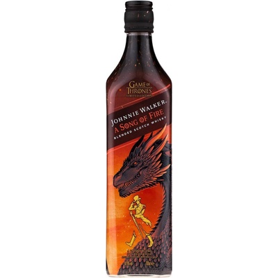 Johnnie Walker Song of Fire Game of Thrones 40,8% 0,7 l (čistá fľaša)