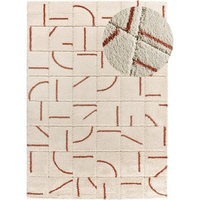 Universal Килим в тухлен и кремав цвят 60x120 cm Brenda - Universal (50775)