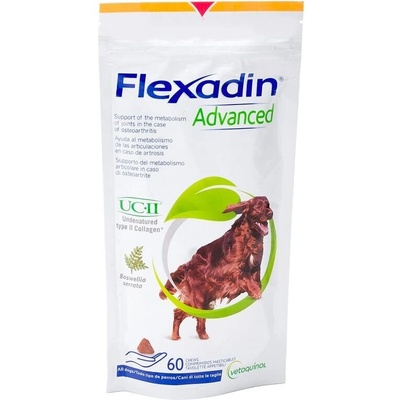 Vétoquinol Flexadin Advanced- Флексадин Адванс-при остеоартритни заболявания, 60 таблети