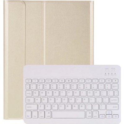 AppleKing puzdro s klávesnicou pre iPad 9,7" (2017/2018) / Air 1 / 2 / Pro 9,7" - Zlaté