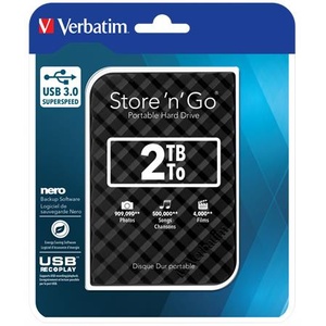 Verbatim Store'n'Go 2.5 2TB USB 3.0 (53195/HV2TSGEF)