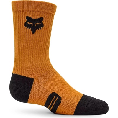 Fox Racing Fox Yth 6" Ranger Crew detské cyklistické ponožky caramel